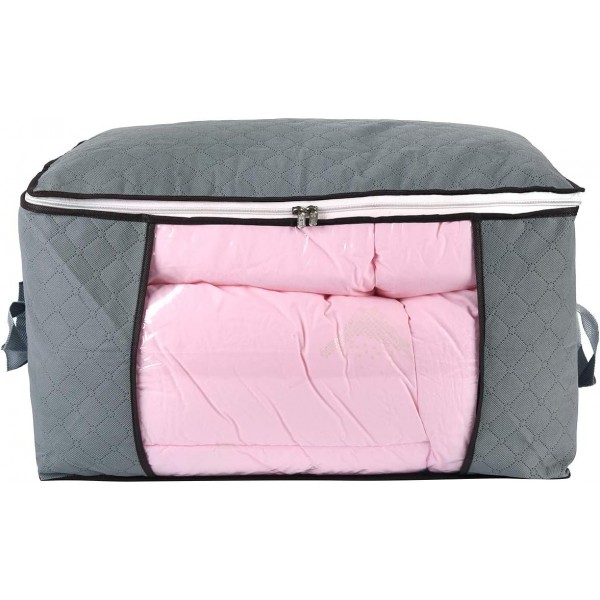 combocube Jumbo Zippered Storage Bag for Closet King Comforter