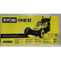 Ryobi ONE+ Walk Behind Push Lawn Mower 18 Volt 13 Inch Cordless Battery Mulching